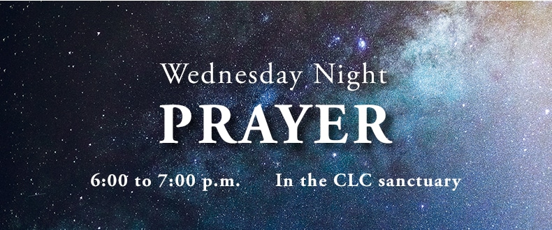 Wednesday Night Prayer – Web